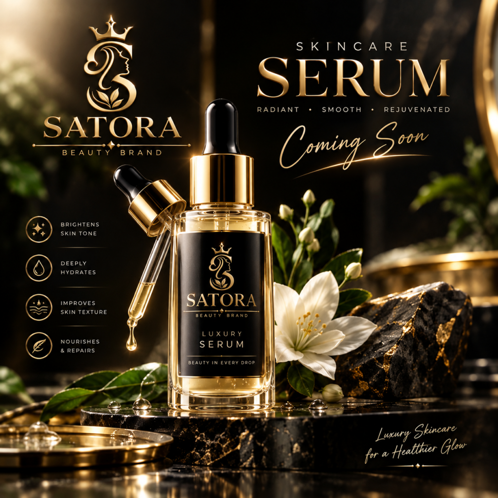 SATORA Luxury Skincare Serum — Coming Soon