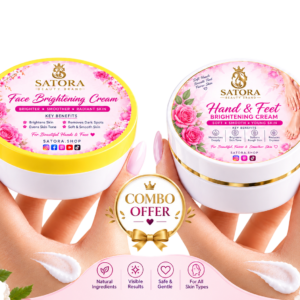 Premium Face Brightening & Hand & Feet Care Combo